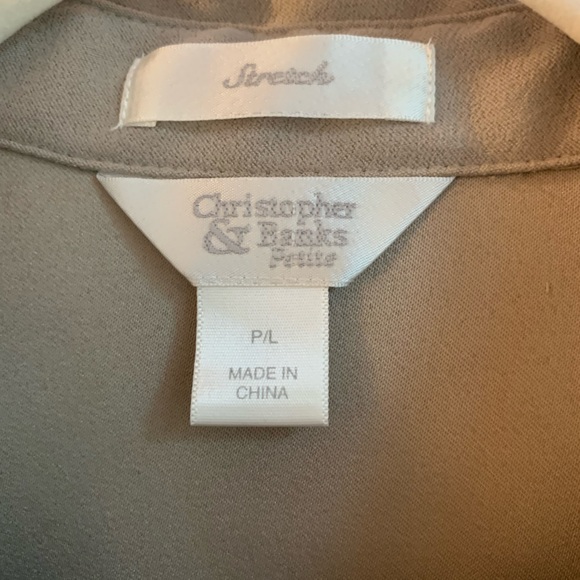 Christopher & Banks jacket/top - Picture 5 of 7